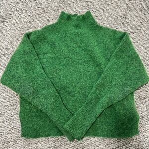 Top shop Cozy Green Sweater Size XS